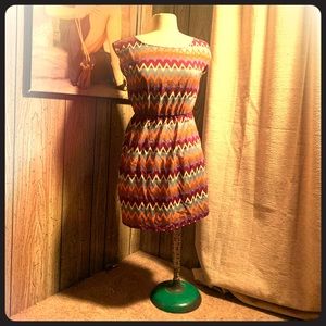 Chevron sun dress